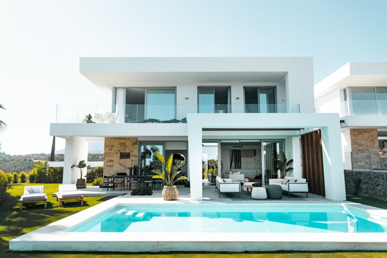 Solene luxury villa pool